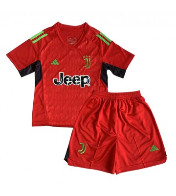 Juventus Målmand Replika Babytøj Tredje sæt Børn 2023-24 Kortærmet (+ Korte bukser)